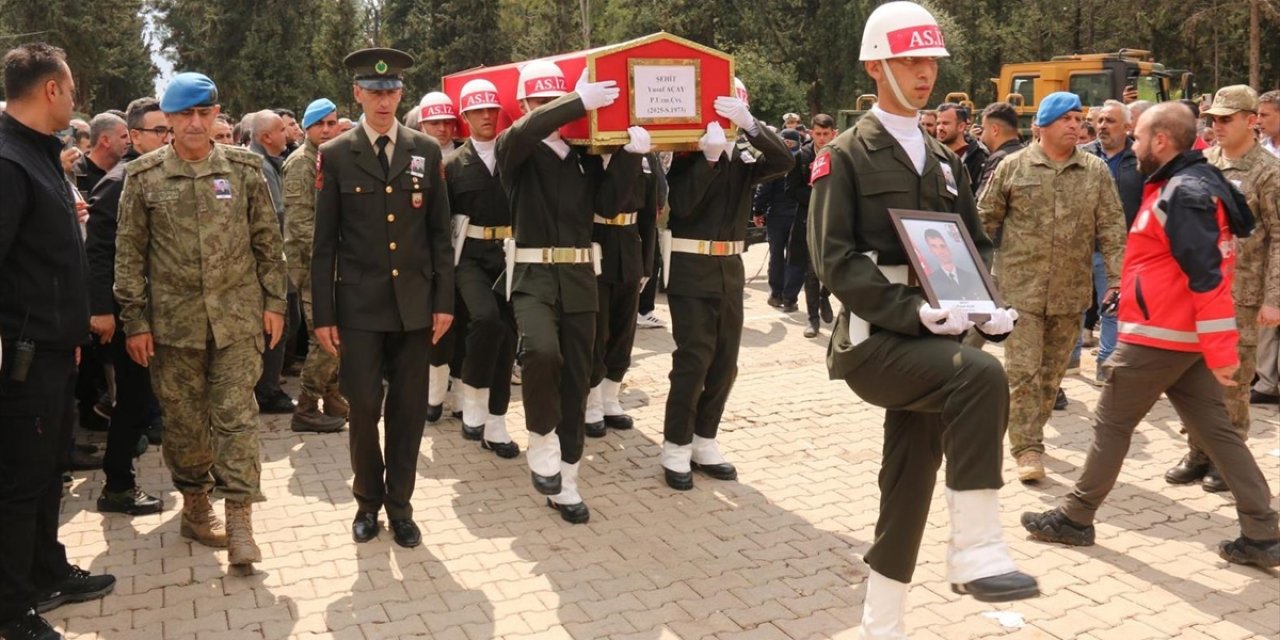 Şehit Piyade Uzman Çavuş Yusuf Açay'ın Cenazesi Memleketi Hatay'da Defnedildi