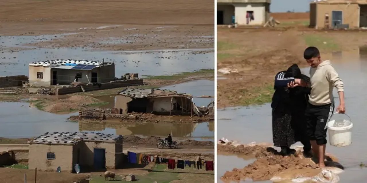 Haseke'de Sel: 700 Ev Su Bastı