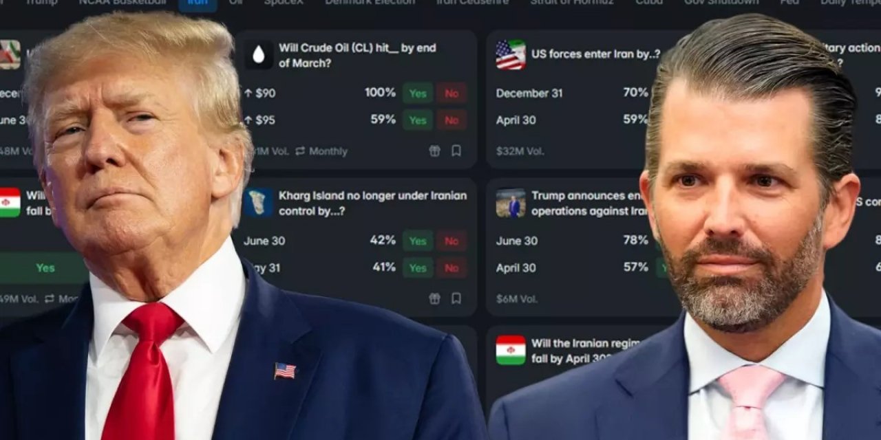 İran Savaşı Üzerinden Bahis İddiası! Trump'ın Oğlu da Aralarında