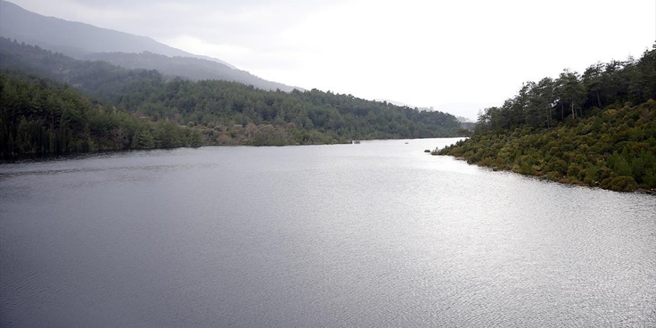 Muğla'da Yağışlar Baraj Ve Göletleri Doldurdu