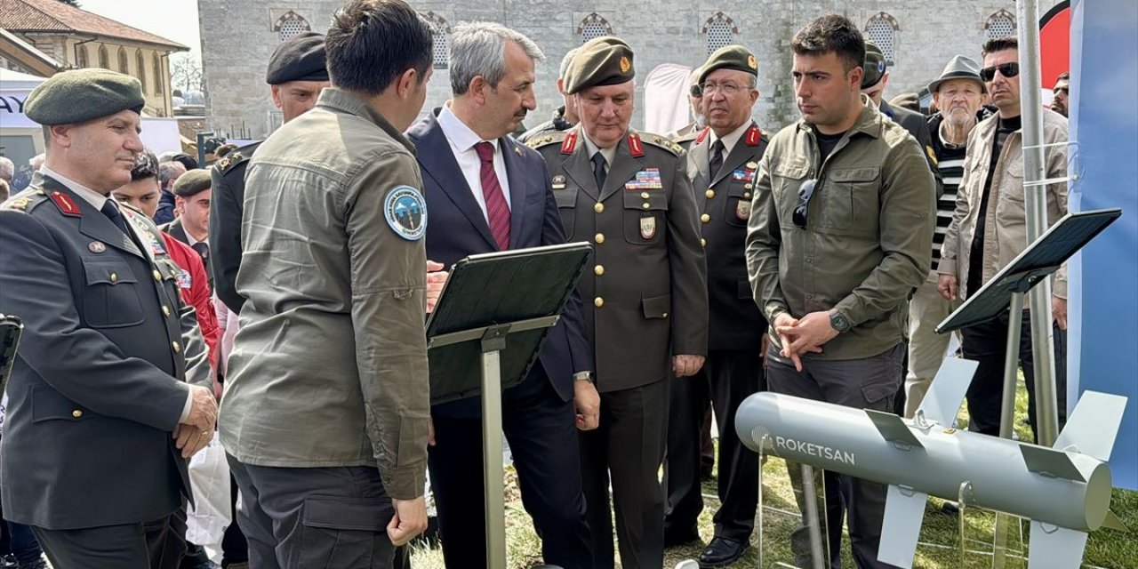 Edirne'de "Mini Savunma Fuarı" Yoğun Katılımla Gerçekleşti