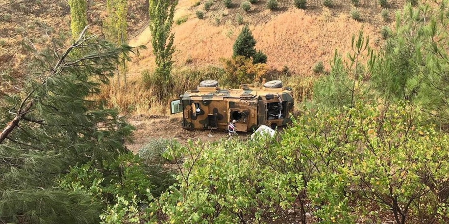 Kahramanmaraş'ta Zırhlı Askeri Araç Devrildi: 4 Yaralı