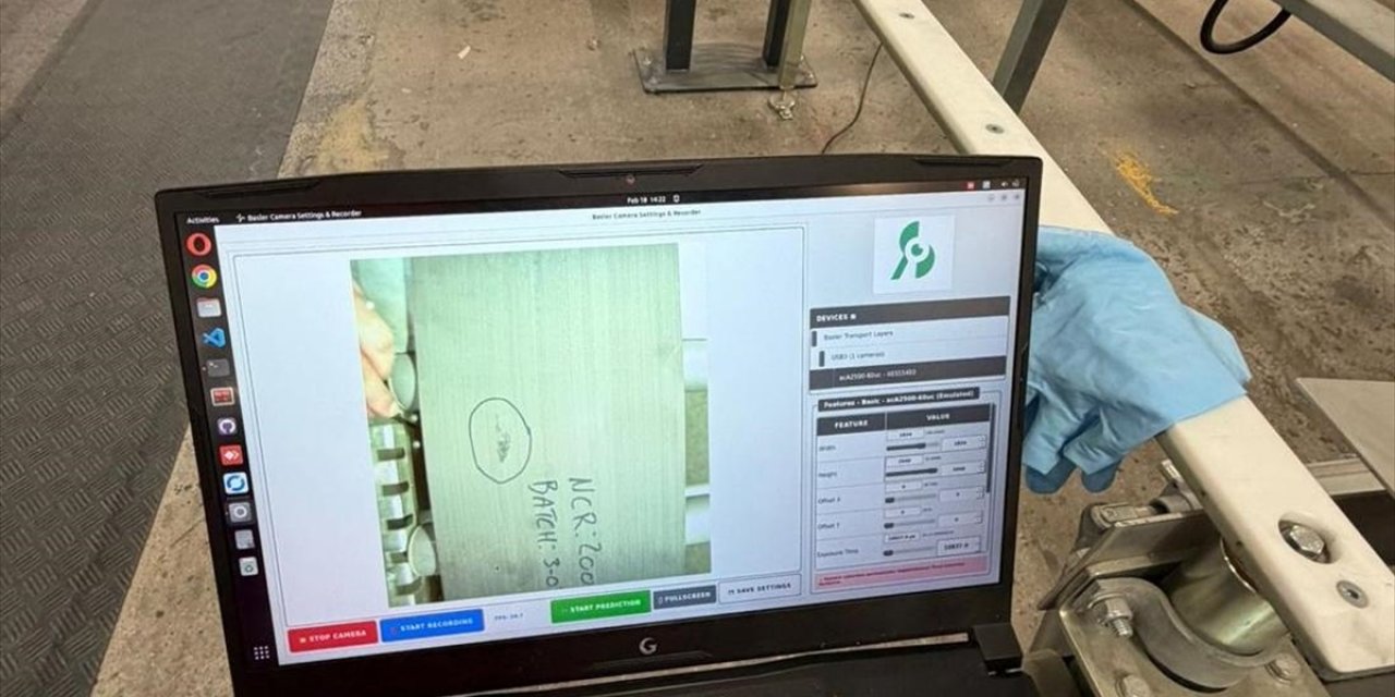 Yerli Üretim Yapay Zeka Destekli Kalite Kontrol Sistemi İhracatı Hedefliyor