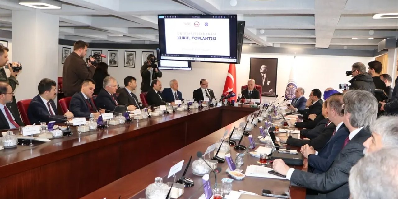 YÖK Başkanı Özvar, Erzurum'da Üniversitelerarası Kurul Toplantısı'nda Konuştu Açıklaması