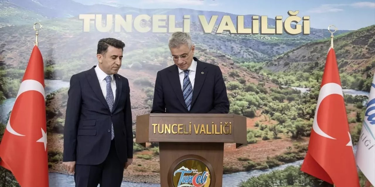 Bakan Memişoğlu Tunceli'yi Ziyaret Etti