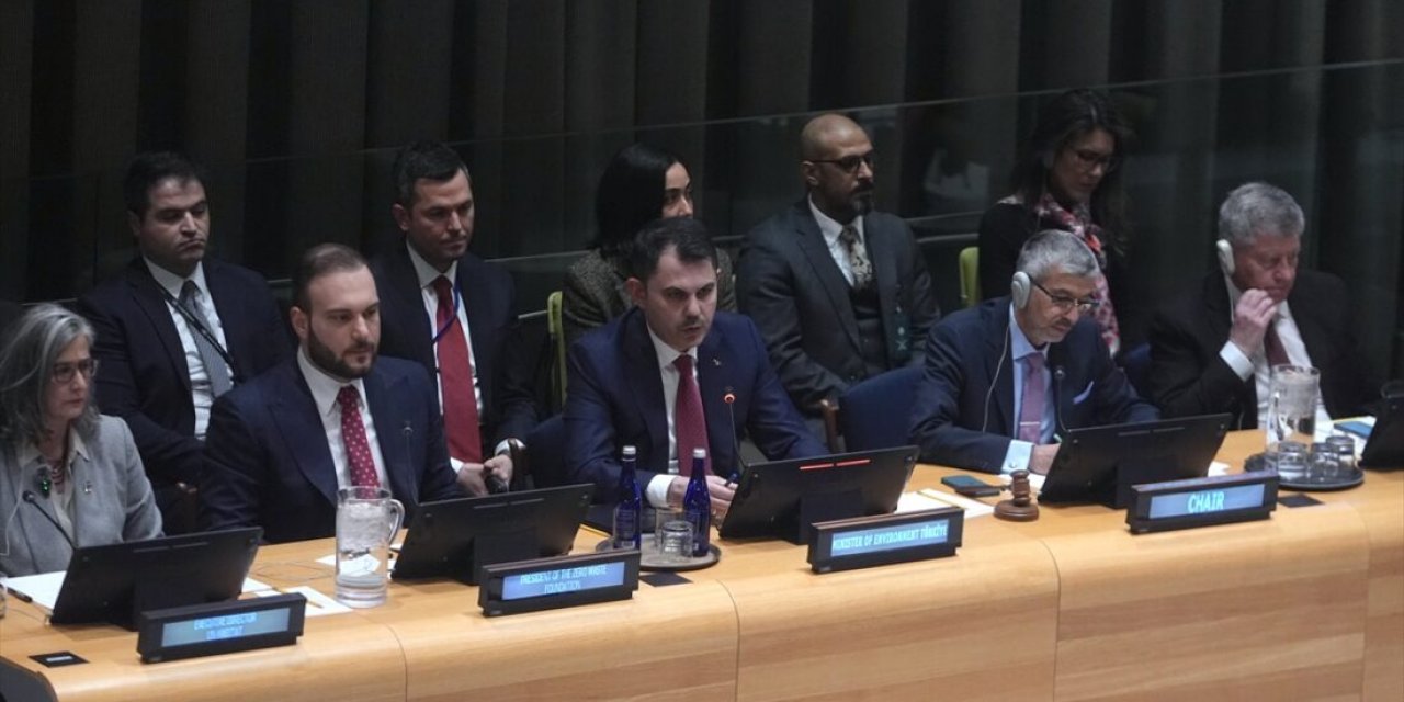 Bakan Kurum, BM Genel Merkezi'nde Düzenlenen "Uluslararası Sıfır Atık Anma Günü" Etkinliğinde Konuştu