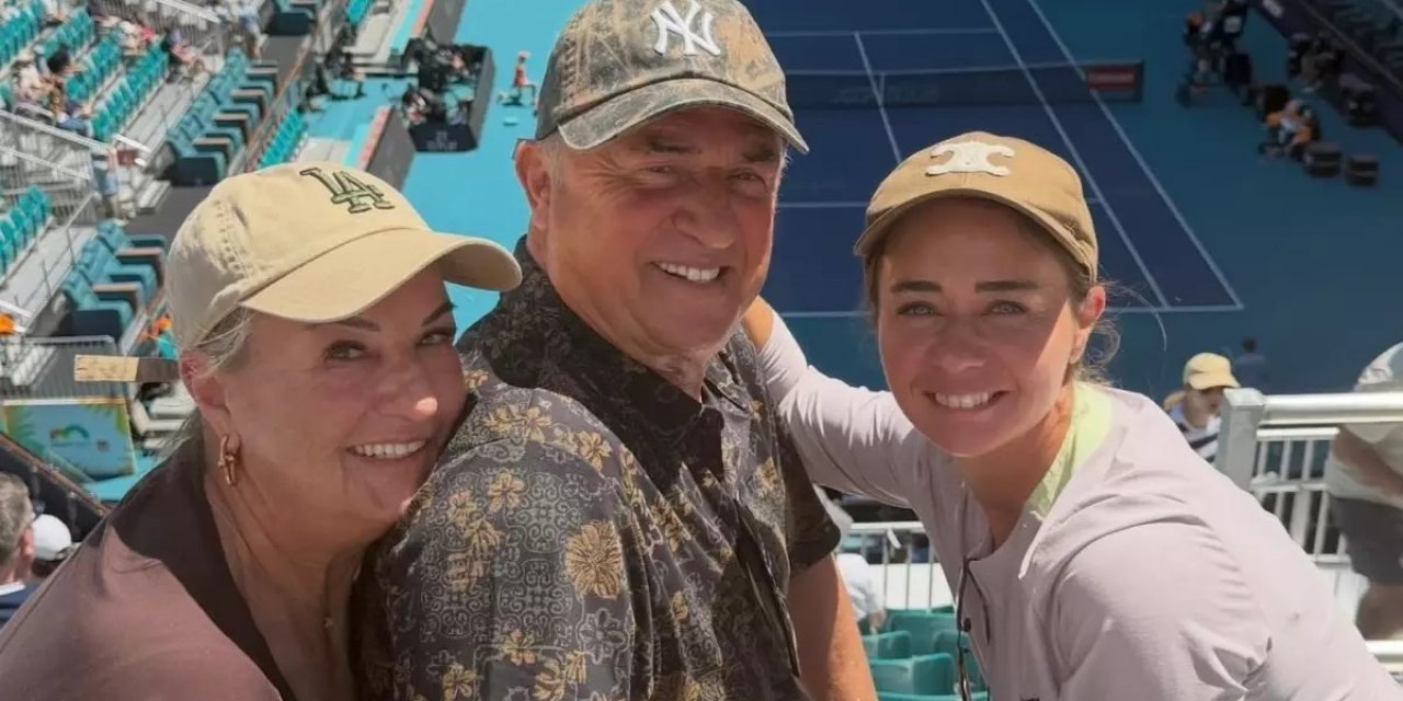 Her Gören Aynı Yorumu Yaptı! Fatih Terim Ailesiyle Birlikte Miami Açık Tenis Turnuvasında