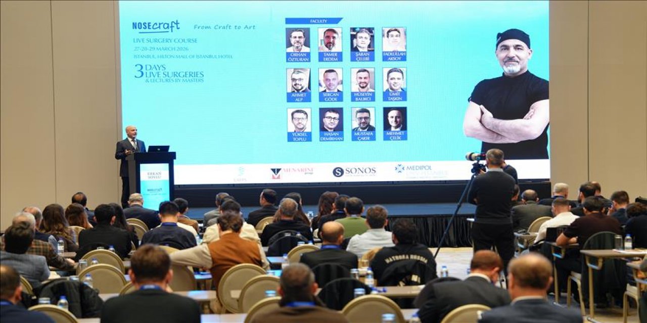 Medipol'de "Nosecraft" Canlı Cerrahi Toplantısı Yapıldı
