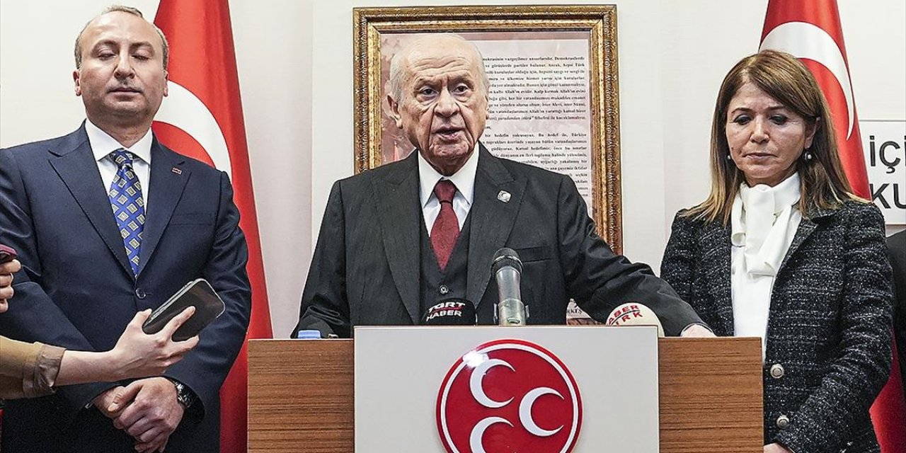 Bahçeli: Cumhurbaşkanımız Başta Olmak Üzere Siyasi İktidar Barışın Sağlanması İçin Gayret Gösteriyor