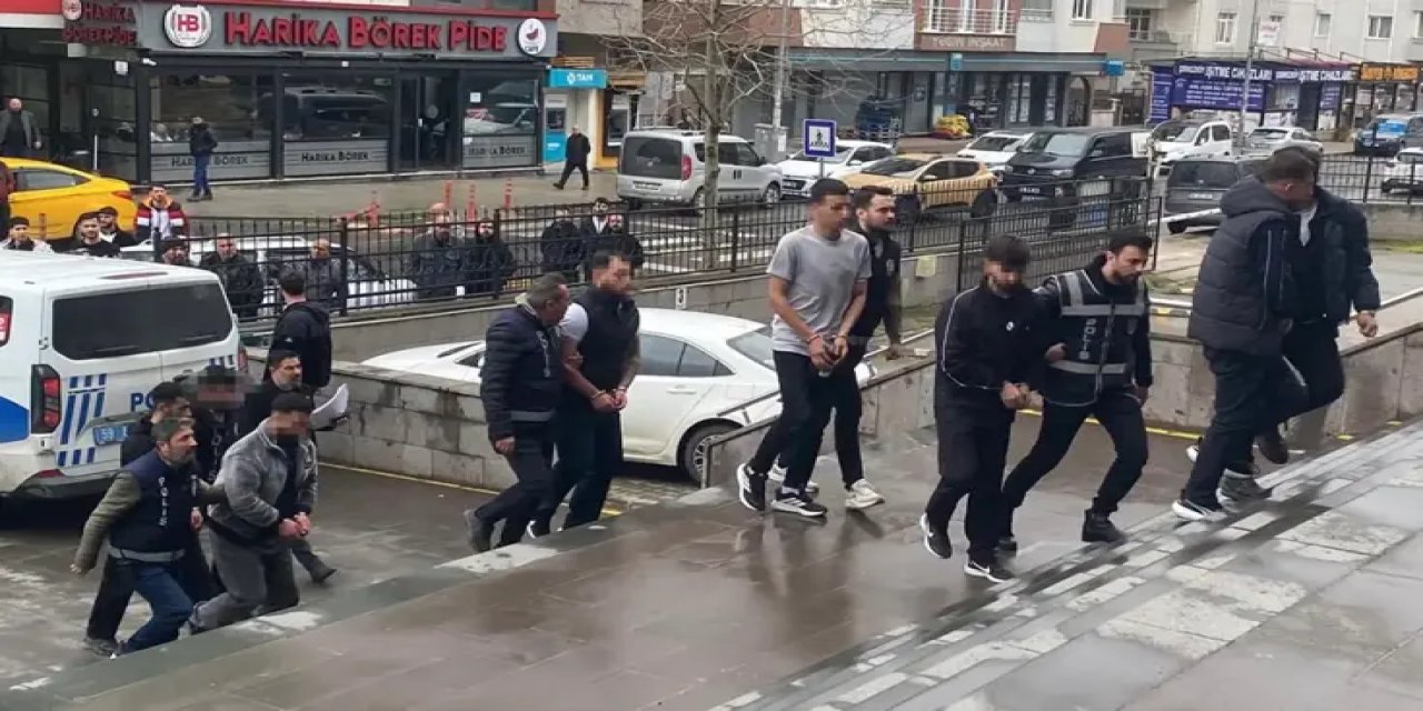 Kapaklı'da 8 Şüpheli Tutuklandı