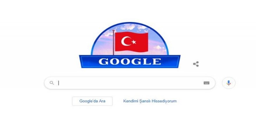 Google'dan 29 Ekim Cumhuriyet Bayramı'na özel doodle