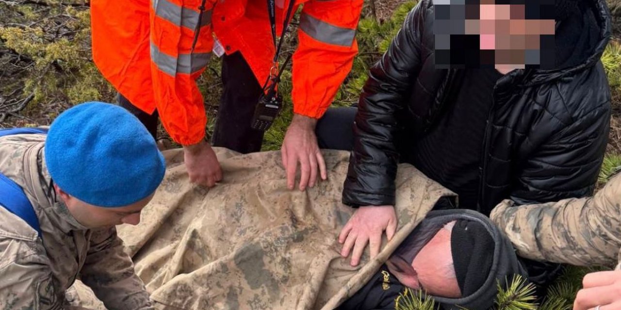 Bolu'da Ava Giden Kişi Ormanda Baygın Halde Bulundu