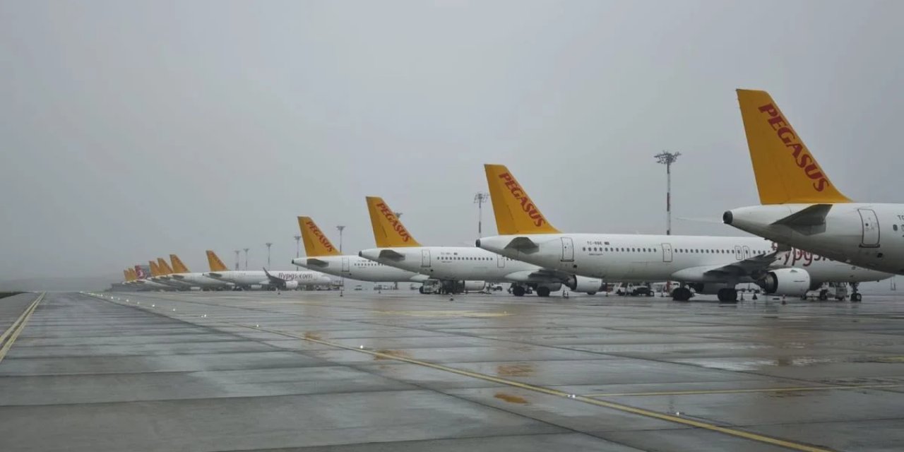 Sabiha Gökçen Havalimanı'nda Uçuşlara Yağmur Engeli; 42 Uçak Divert Etti