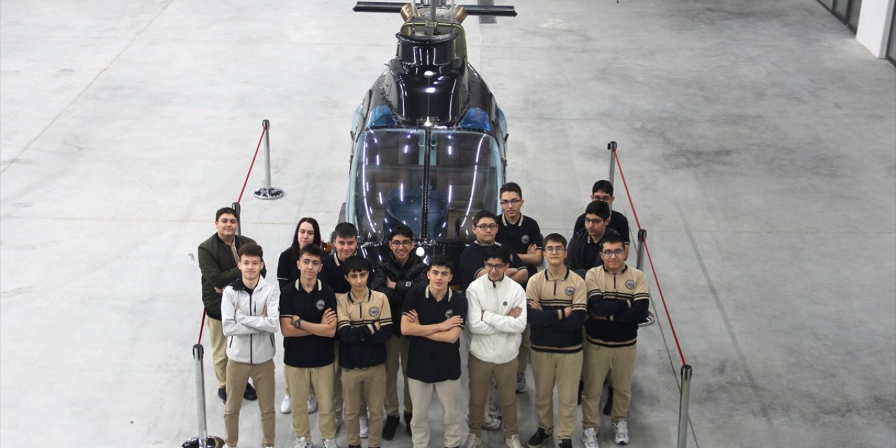 Lise Öğrencileri Tusaş'ın Desteğiyle Havacılık Sektörüne Hazırlanıyor