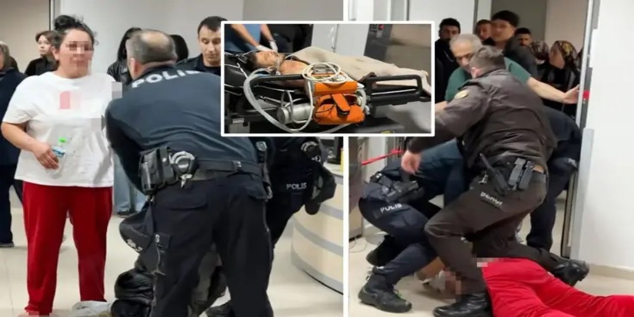 Oğul Annesinin Sevgilisini Bıçakladı, Anne İse Polisi Tokatladı