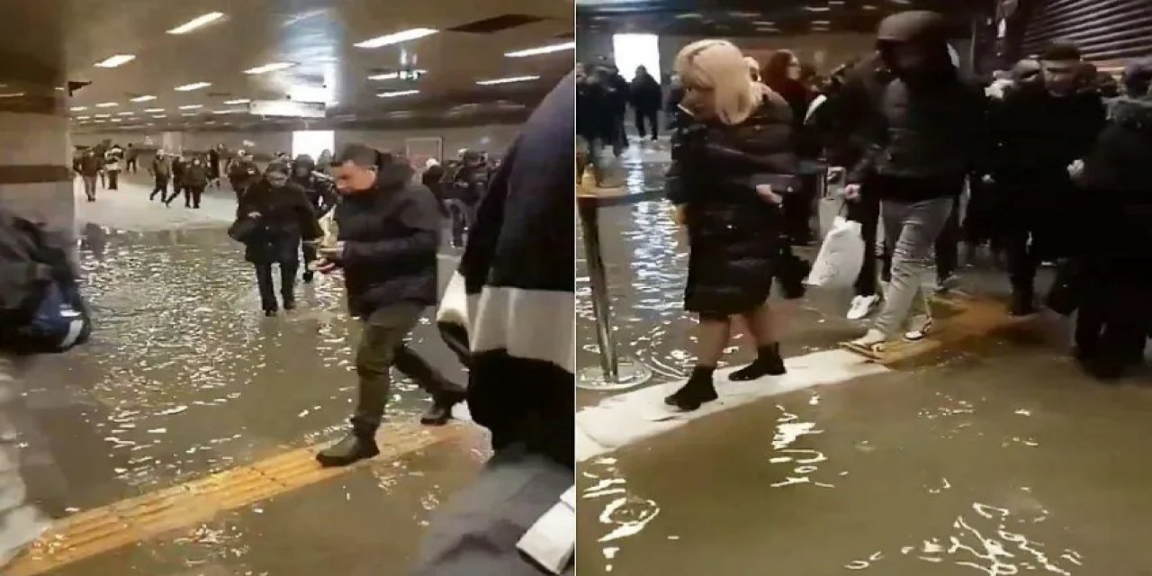 Mecidiyeköy Metrosu Sular Altında: Vatandaşın Çilesi Kamerada