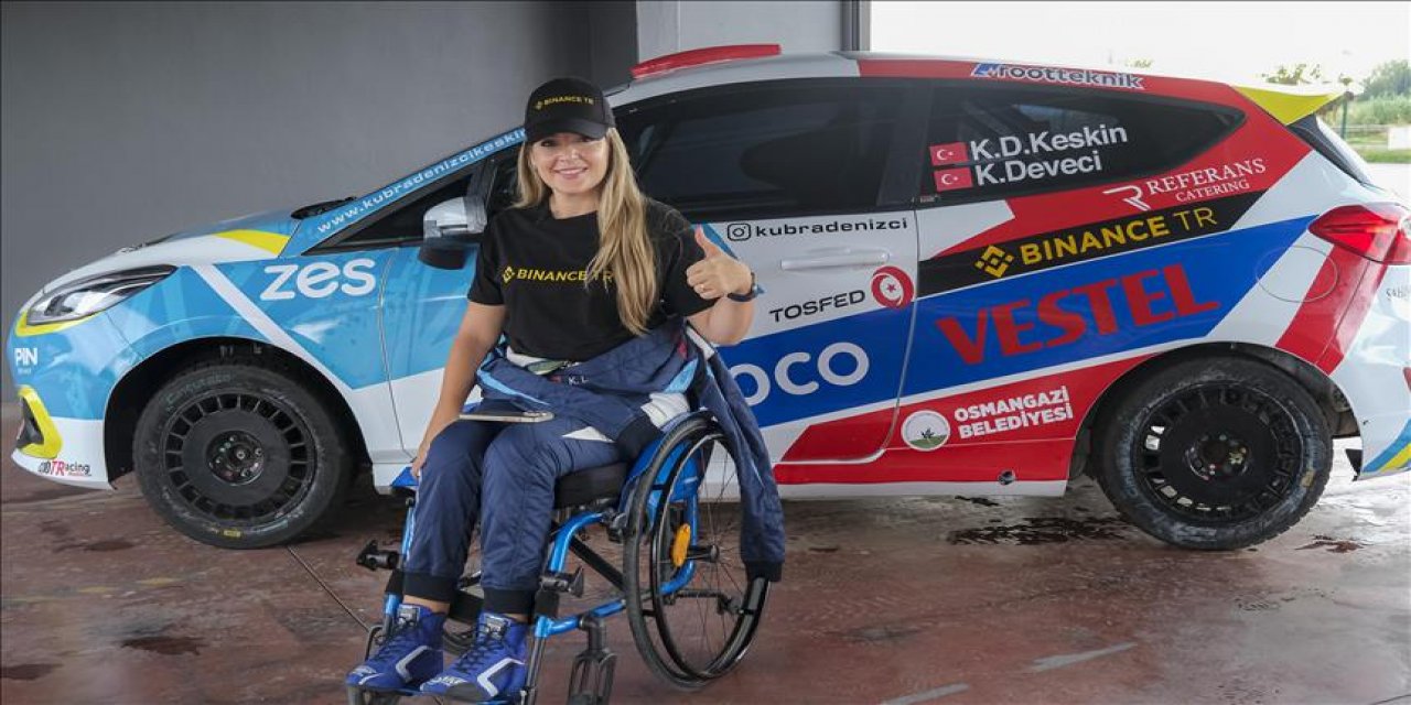 Binance Tr Ralli Pilotu Kübra Denizci Keskin'in Ana Sponsoru Oldu