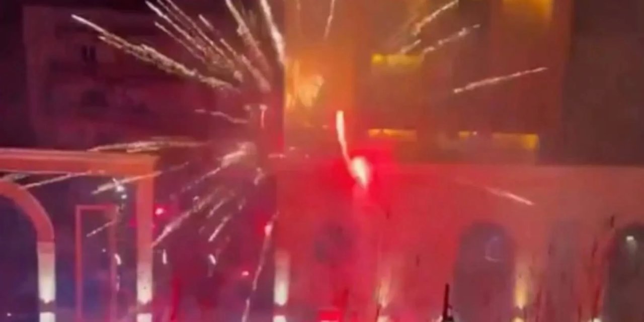 Kosova'da A Milli Futbol Takımı'nın Kaldığı Otelin Yakınında Havai Fişek Atmışlardı. 2 Kişi Gözaltına Alındı