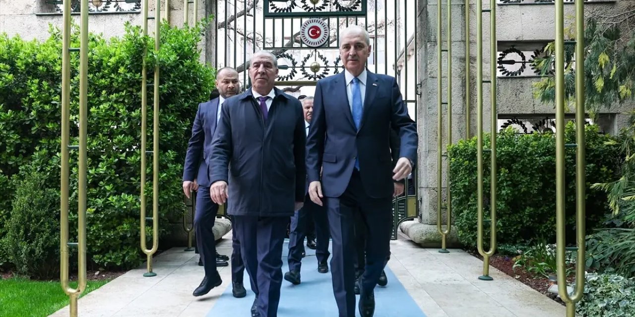 TBMM Başkanı Kurtulmuş,Filistin Devlet Başkan Yardımcısı Şeyh ve Filistin Ulusal Konseyi Başkanı Fattouh ile görüştü Açıklaması