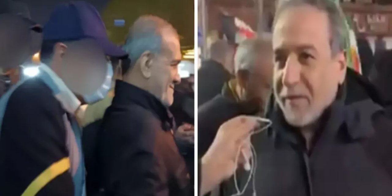 Pezeşkiyan ile Arakçi "İslam Cumhuriyeti Günü" Kutlamalarına Katıldı