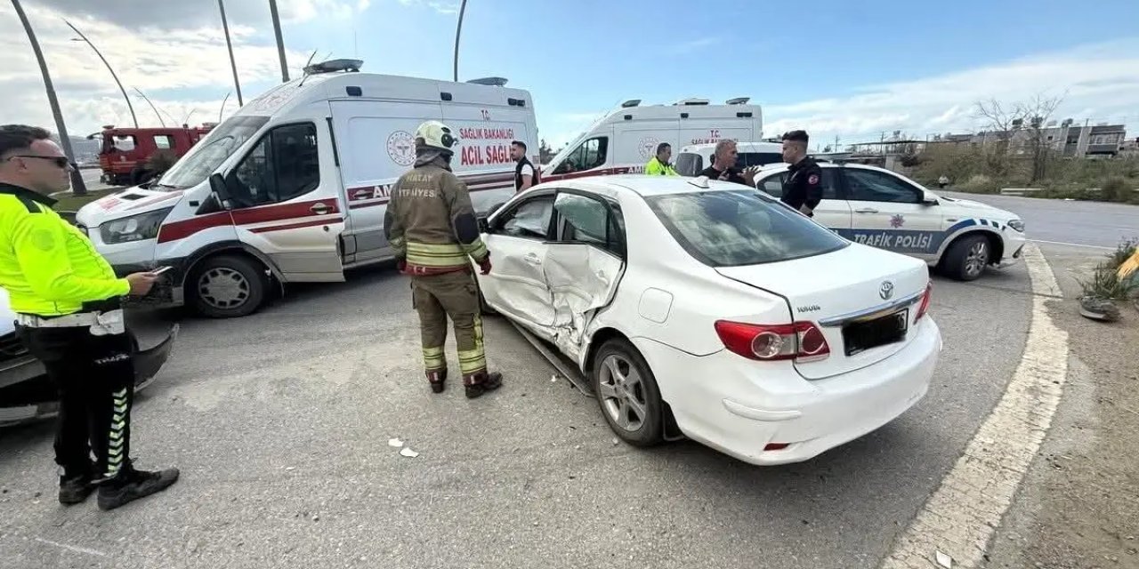 Hatay'da Trafik Kazası: 1 Yaralı