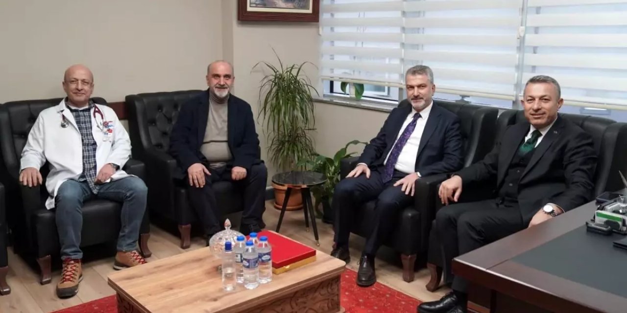Vali Şahin'den Hastane Ziyareti