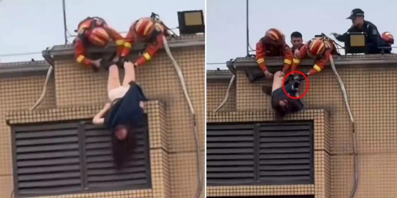 Akılalmaz Görüntü! Hayatından Vazgeçti, Telefonundan Geçmedi