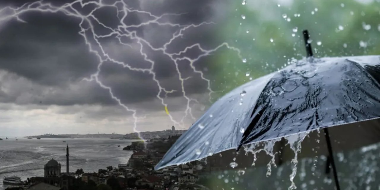 Çok kuvvetli Sağanak ve Fırtına Geliyor...