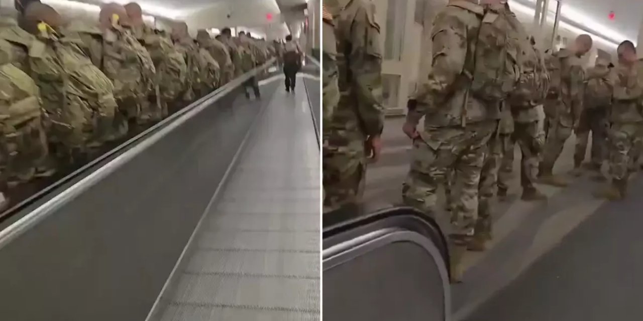 Gündem Yaratan Görüntü! BAE Binlerce ABD Askerini Böyle Ağırladı