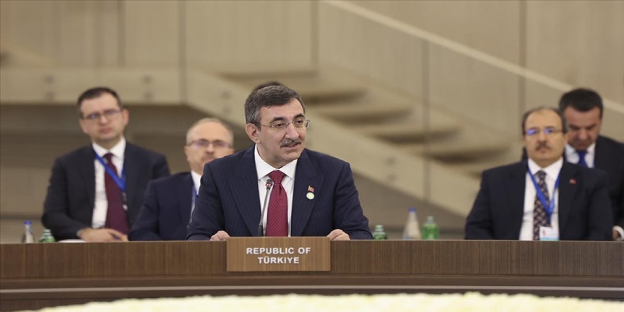 Cumhurbaşkanı Yardımcısı Yılmaz: Türk Devletleri Arasındaki Bağlantıların Güçlendirilmesi Stratejik Öneme Haizdir