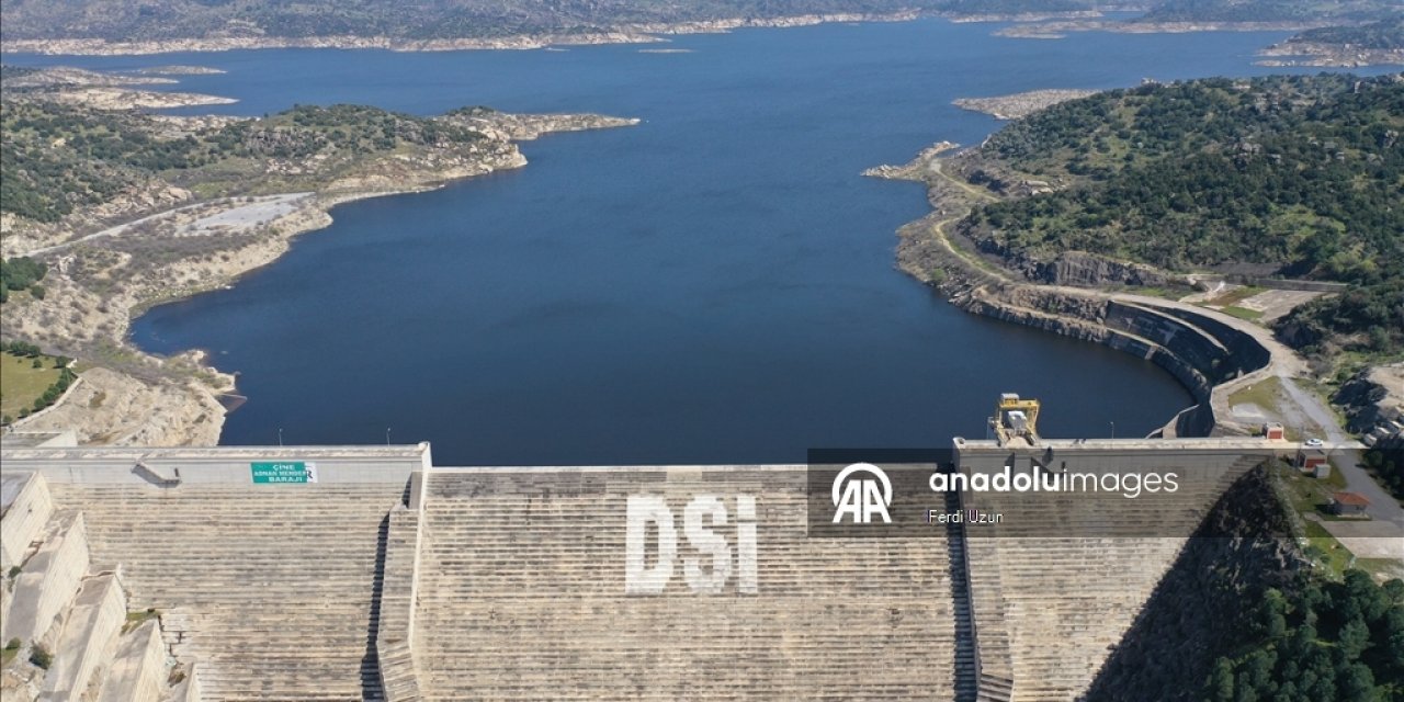Aydın Ve Denizli'de Yağış Arttı, Baraj Seviyeleri Yükseldi