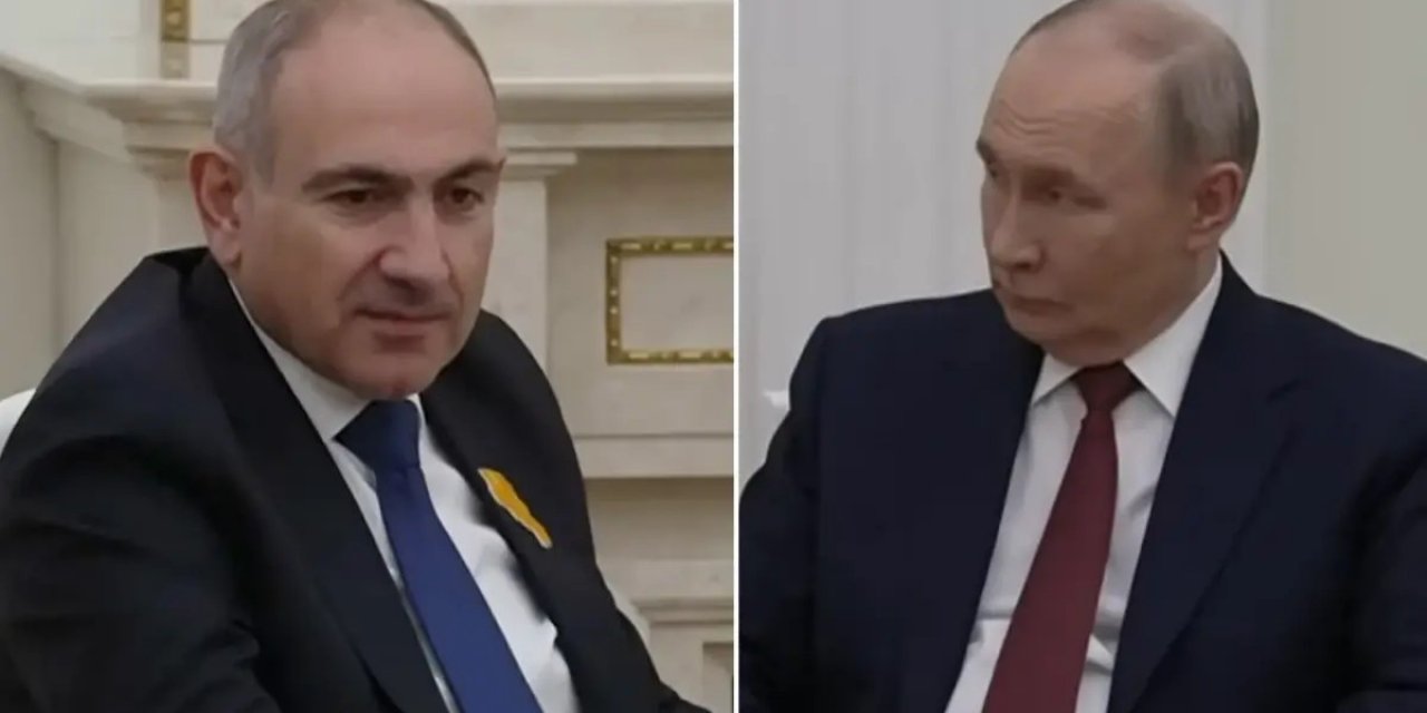 Kremlin'de Olay Görüntü! Paşinyan, Putin'in İsteğini Dünyanın Gözü Önünde Reddetti