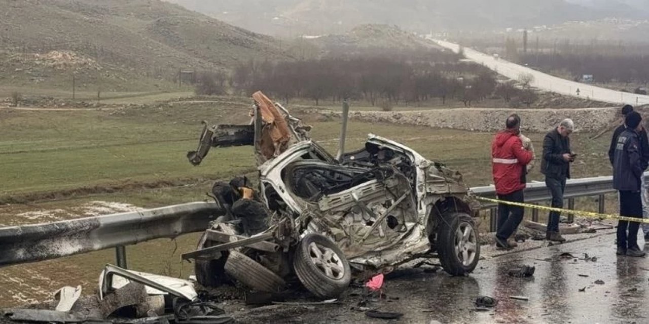 Malatya'da Feci Trafik Kazası