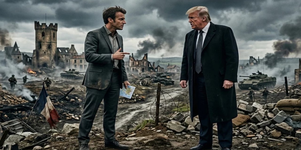 Fransa Cumhurbaşkanı Macron'dan ABD Başkanı Trump'a Savaş İlanı mı? "Önce Adabı Öğrensin"