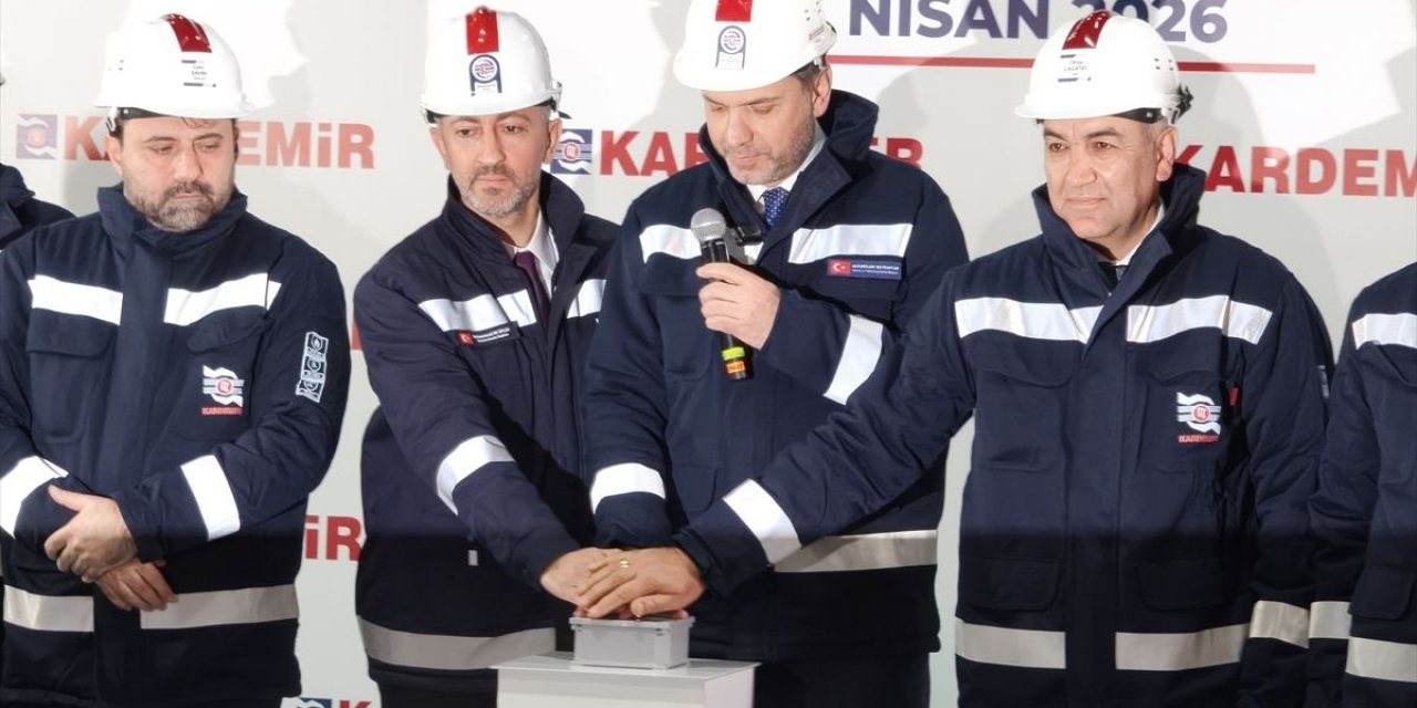 Bakan Bayraktar, KARDEMİR 2 No'lu Sürekli Döküm Makinesi Açılış Töreninde Konuştu Açıklaması