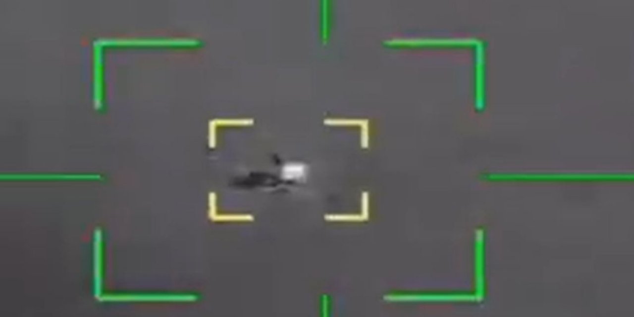 Basra Körfezi'nde Düşürülen ABD Uçağının Şok Görüntüleri Yayınlandı