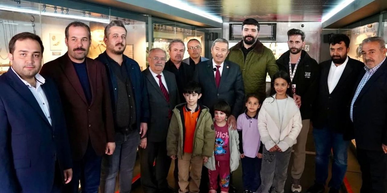 Darende'de "Çanakkale Savaşları Mobil Müzesi"ne Yoğun İlgi