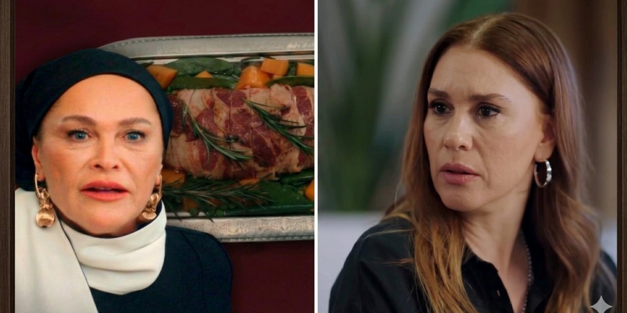 Kızılcık Şerbeti’nden Hülya Avşar'ın Dizisine Domuz Eti Göndermesi