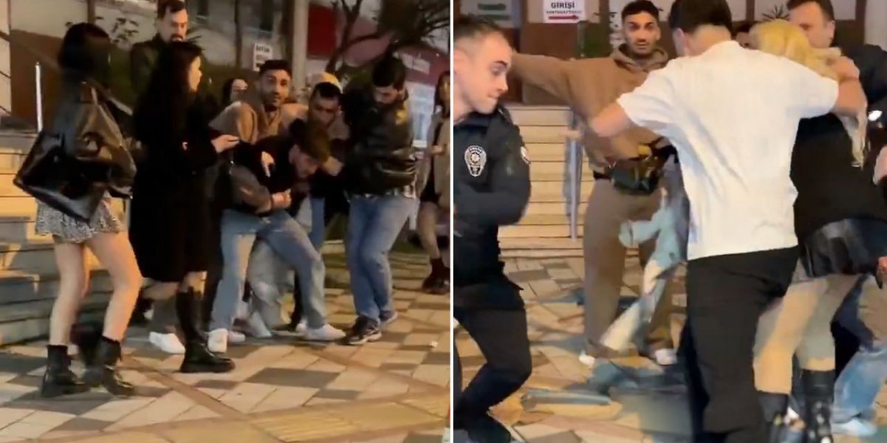 Bartın'da İki Grup Arasında "Kıza Laf Attın" Kavgası