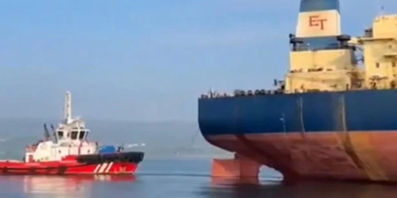 Çanakkale Boğazı'nda Tanker Arızası