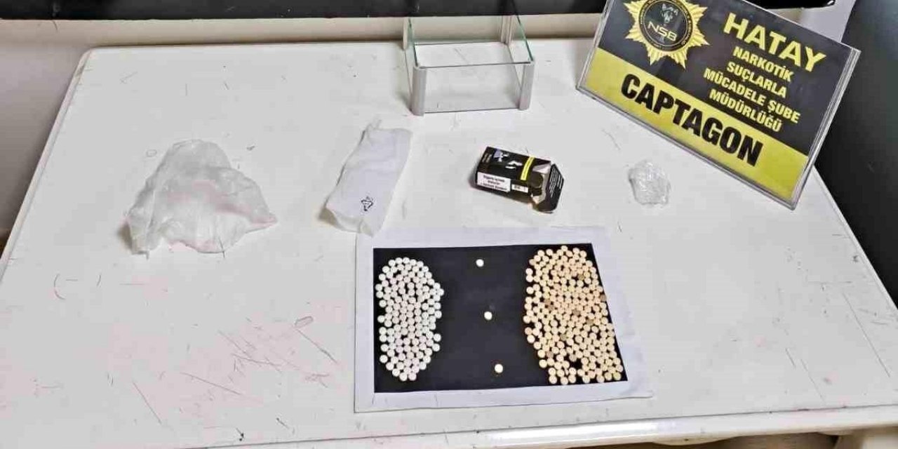 Reyhanlı'da 315 Captagon Hap Ele Geçirildi