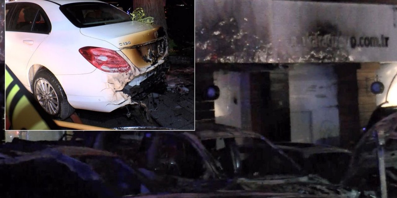 15 Araç Bir Gecede Kül Oldu: Tek Şüphe Üzerinde Duruluyor