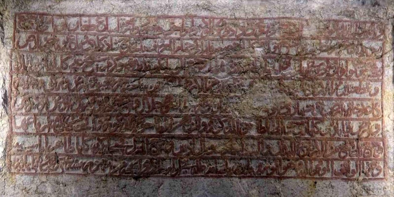 Amasya'daki 600 Yıllık Kaya Kitabe Restore Edildi