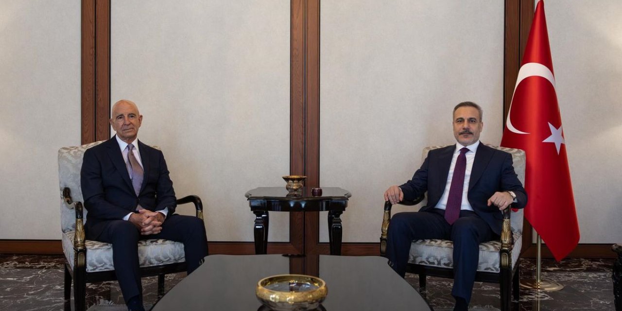 Hakan Fidan, Tom Barrack'ı Kabul Etti