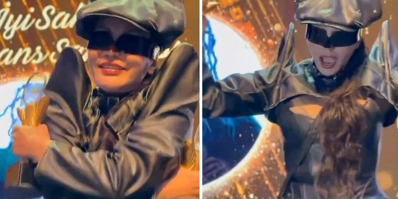 Hande Yener Ödülü Alır Almaz Kırdı