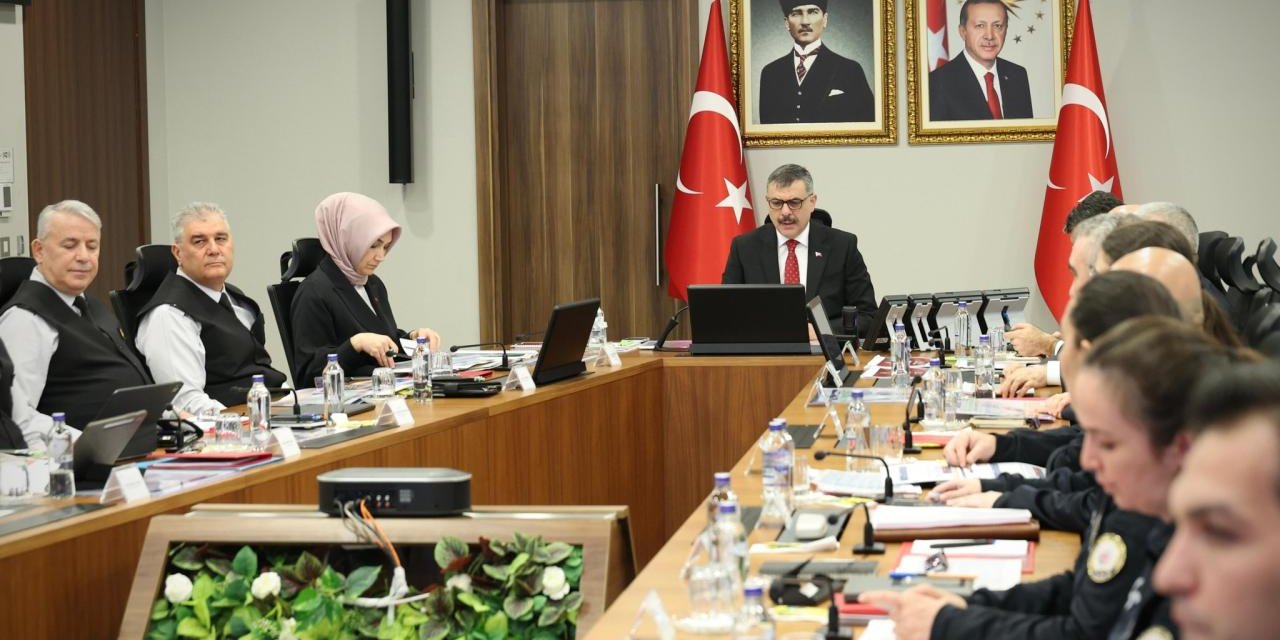 İçişleri Bakanlığı'nca Valilerle "Güvenlik Toplantısı" Yapıldı