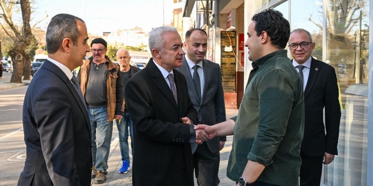 Vali Turan, Esnafı Ziyaret Etti