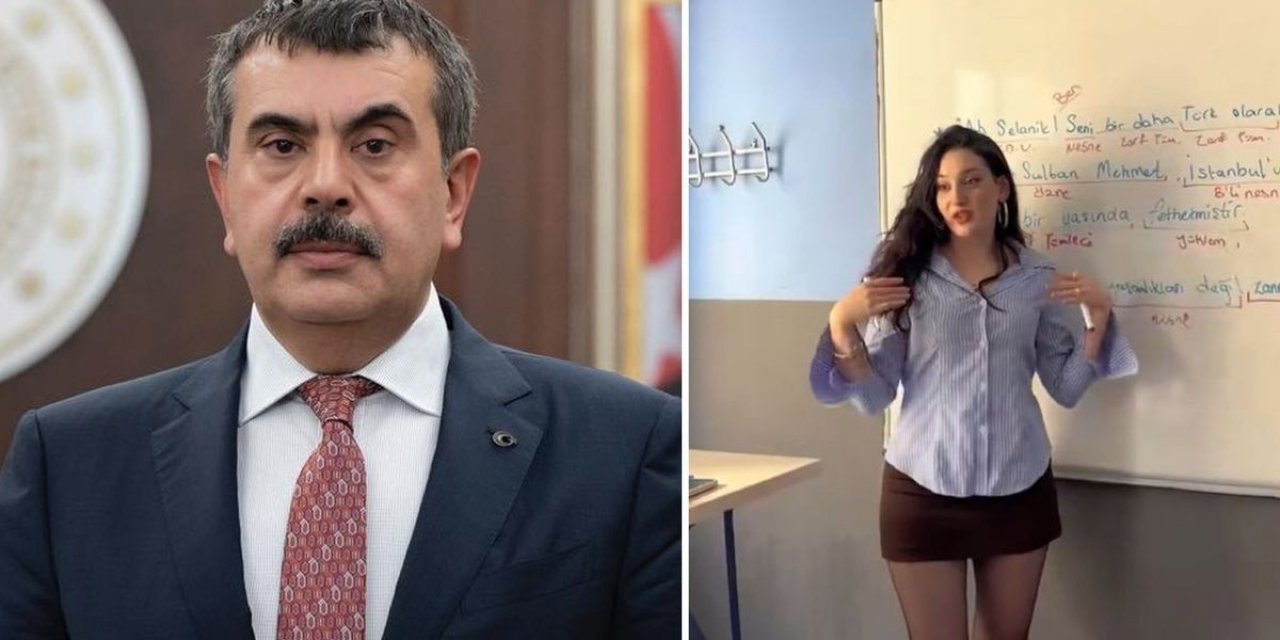 Kadın Öğretmenin Videosunu İzleyenler Bakan Tekin'i Etiketledi