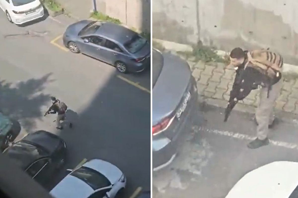 İstanbul'da İsrail Konsolosluğu Önünde Çatışma