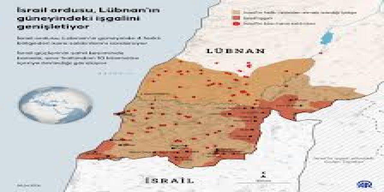 İsrail Ordusu, Lübnan'ın Güneyindeki İşgalini Genişletiyor